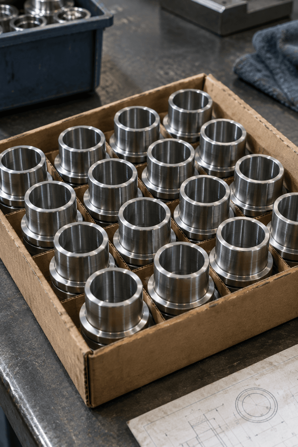 Precision sleeves and bushes