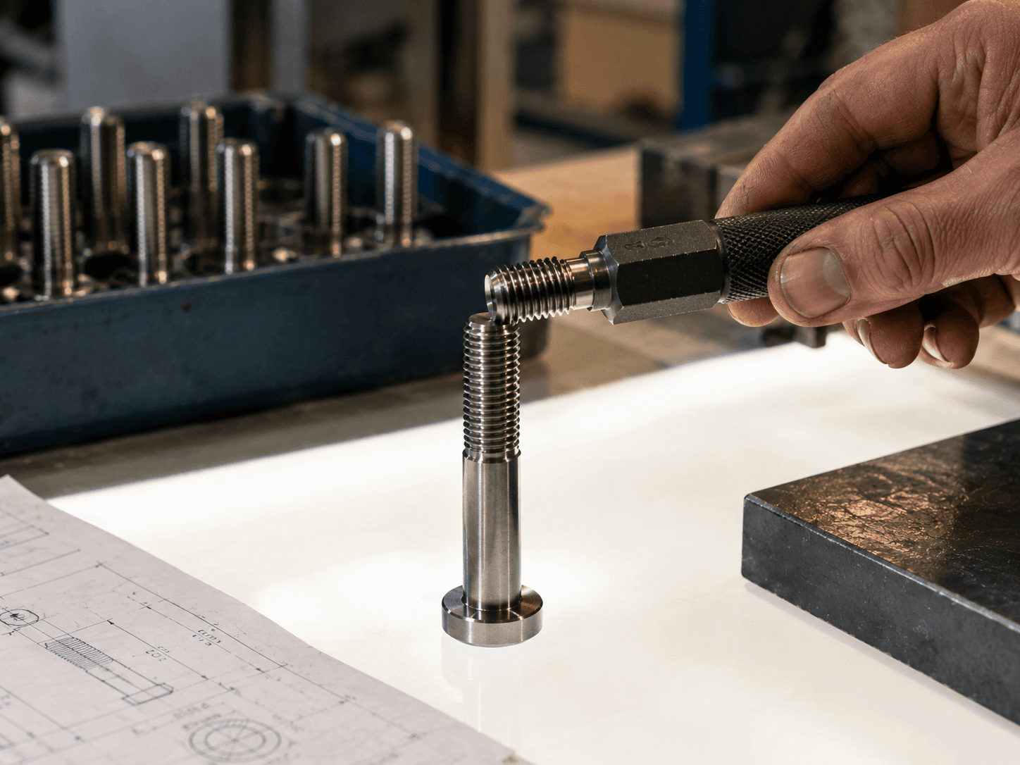 Thread gauge verification